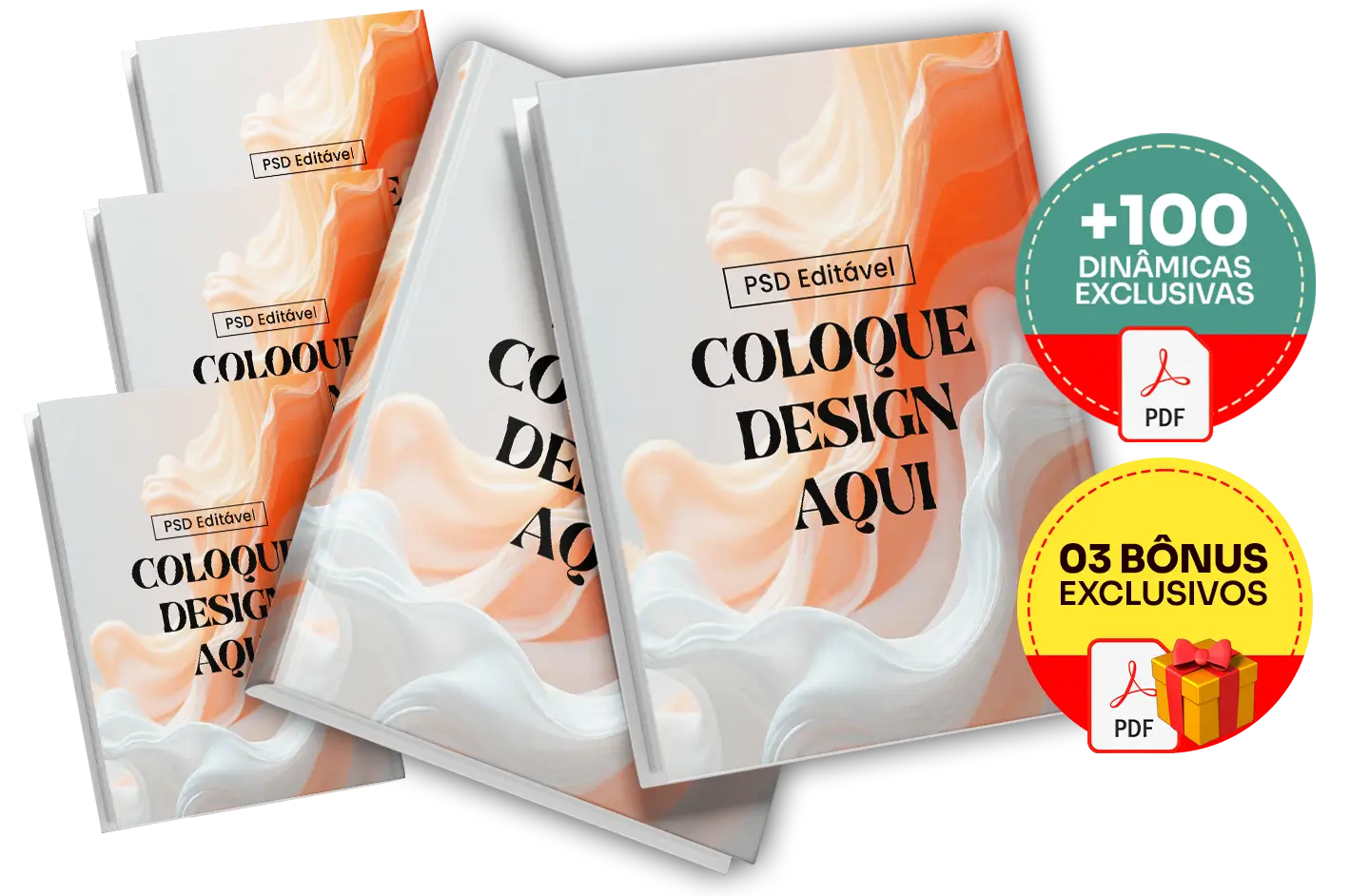 Mockup do Plano Completo do Guia Visual do Churrasco Perfeito